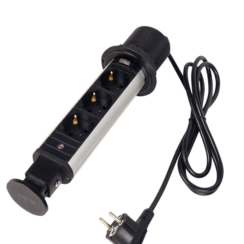 BA01CZ-D1 Desktop Hidden Socket With 3 AC Power