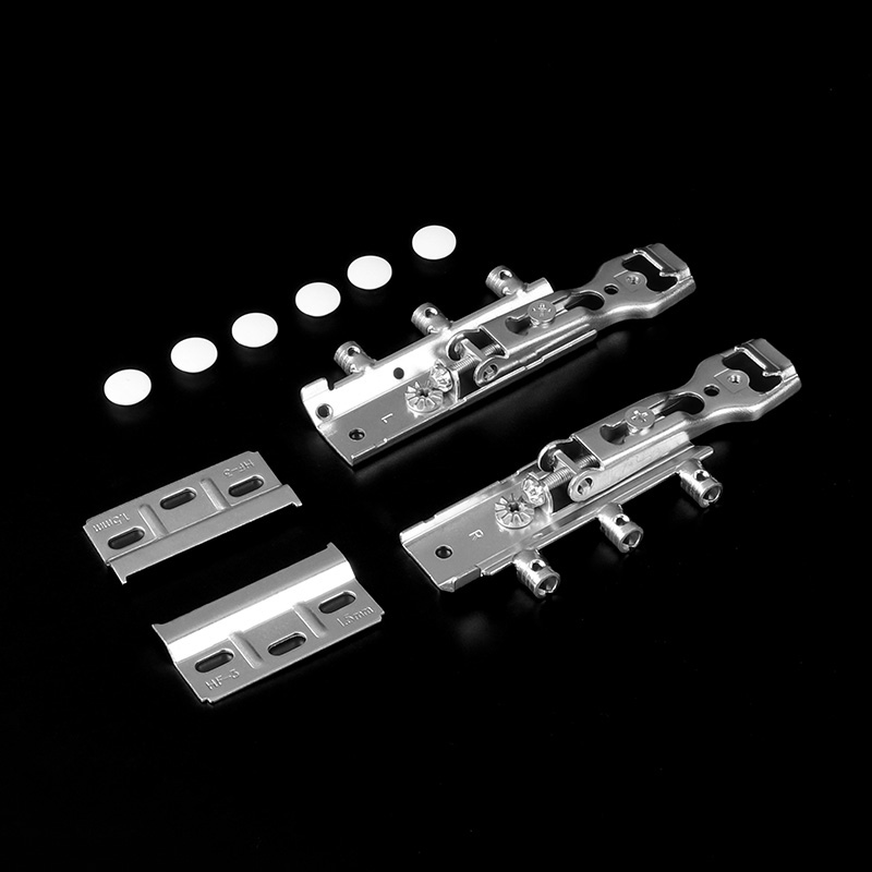 FE06 Concealed Cabinet Hanger Two Side Hook Universal Hanging Bracket