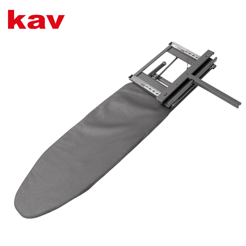 B111827 Extendable Wall Mounted Desk Closet Space Saving Folding Ironing Board