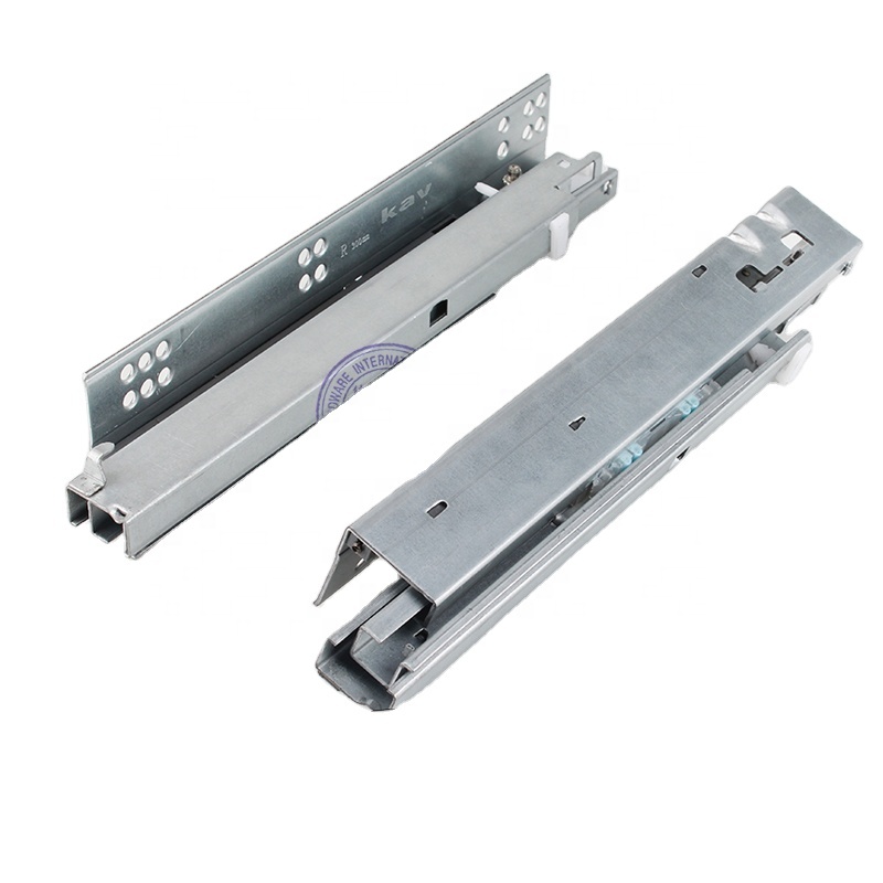 663BTHI China manufacturer soft closing undermount hanging drawer slide in oven 