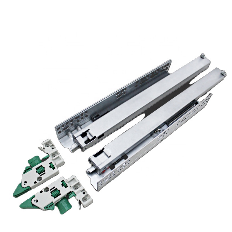 663BLH-3DS Kav Full Extension Synchronize Soft Close Concealed Drawer Slides wit