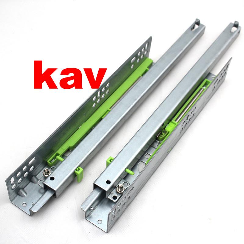 662TH Single extension Soft Close drawer runners cabinet kitchen drawer runners