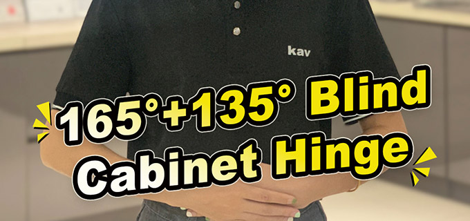 165 degree+135 degree Blind cabinet hinge