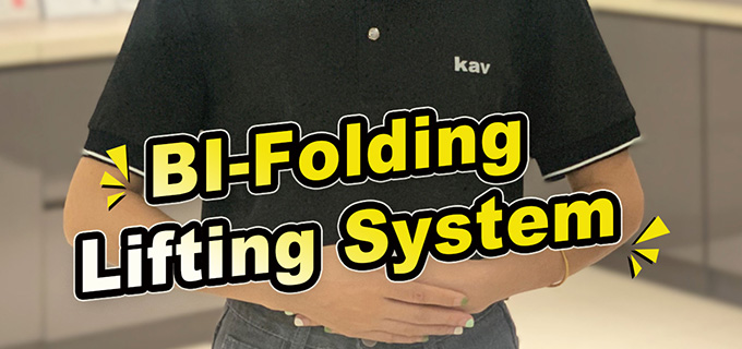 intelligent electric bi-folding lifting system