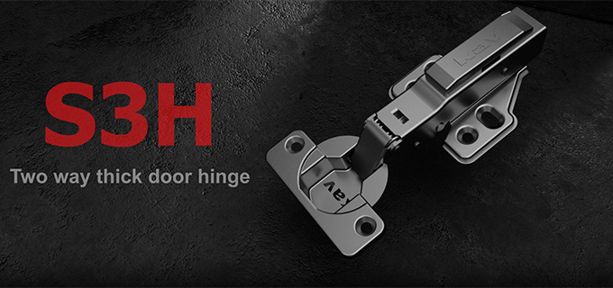 two way thick door hinge