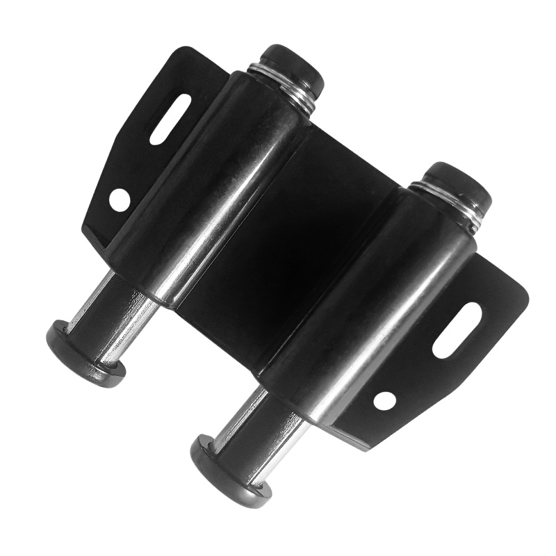 E04 Double butterfly Door Latch Magnetic Push Latch Magnetic Rebound