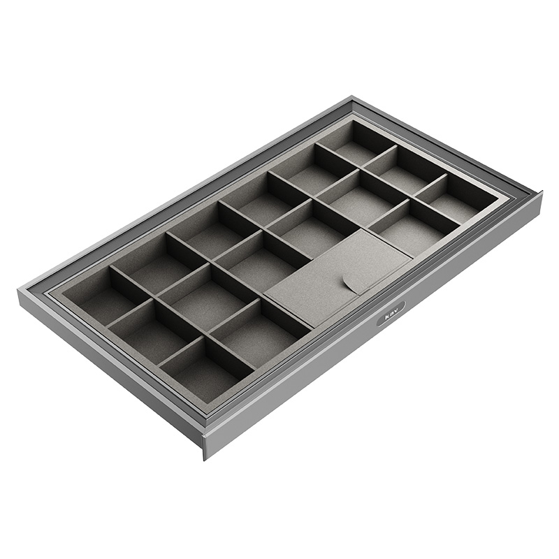 18A03 Leather Jewelry Storage Box kav Mousant Series Wardrobe Accessories