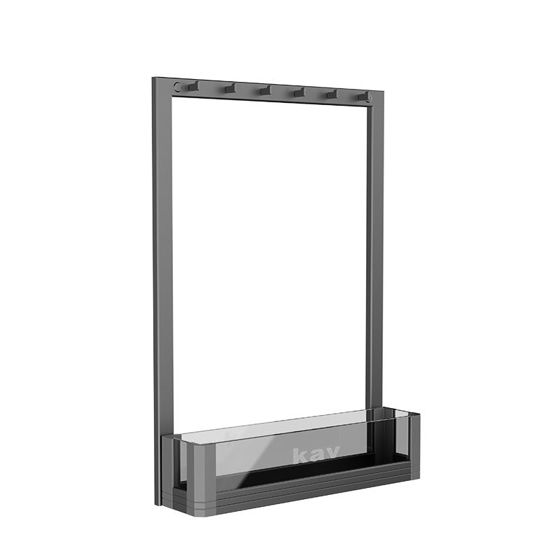 Glass Back-of-Door Hanging Basket