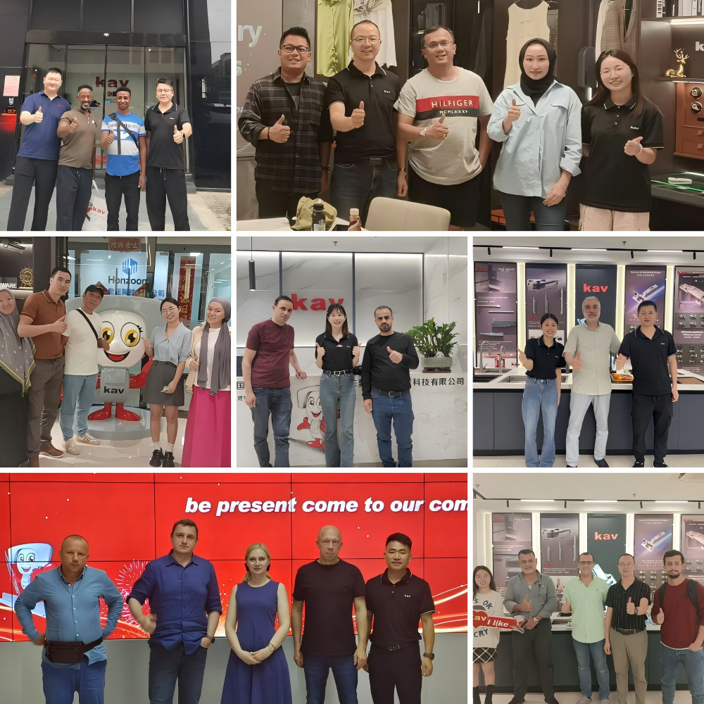 Clients Visit kav Guangdong Manufacturing Base: Experiencing Precision Hardware and Reliable Quality Firsthand