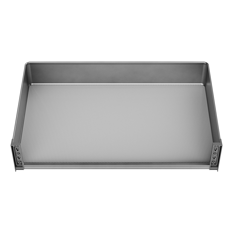 B091204 Monobloc Formed All-Aluminum Dual-Access Drawer