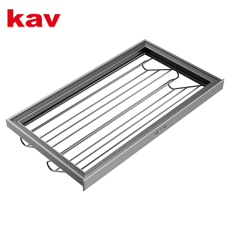 18C07 Linear Shoe Rack Soft Close Pull-Out Shoe Organizer for Wardrobe and Close