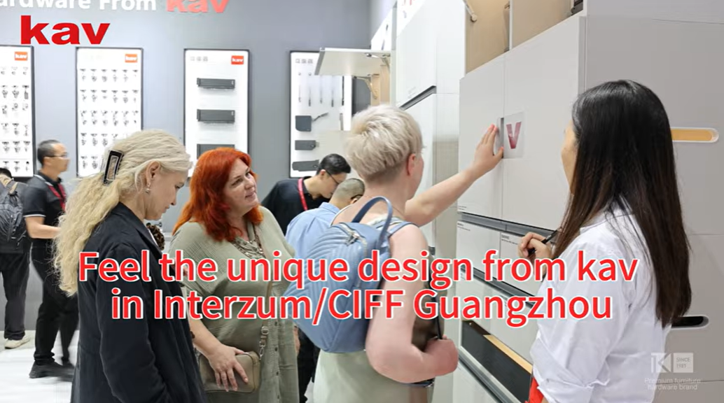 Feel the unique design from kav  in Interzum/CIFF Guangzhou