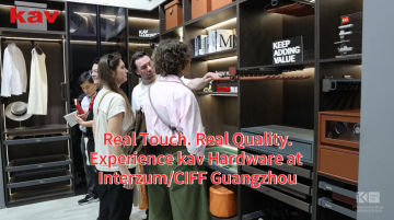 Real Touch. Real Quality. | Experience kav Hardware at Interzum/CIFF Guangzhou