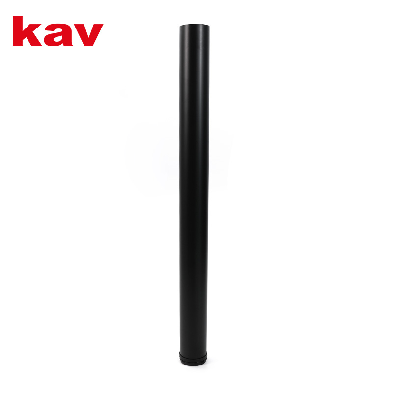 AG5071  Heavy Duty 710mm Metal Furniture Legs Chrome Round Table Leg with Polygo