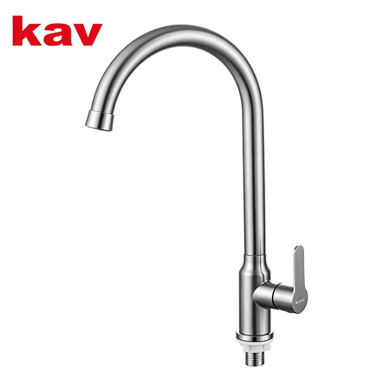 AF-Southeast-Asia-style Anti-Rust 304 Stainless Steel Pull-Out Kitchen Faucet Hi